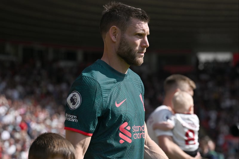 In his final game of his Liverpool career, Milner captained the side  and gave an industrious, vintage performance, but showed his age at times.