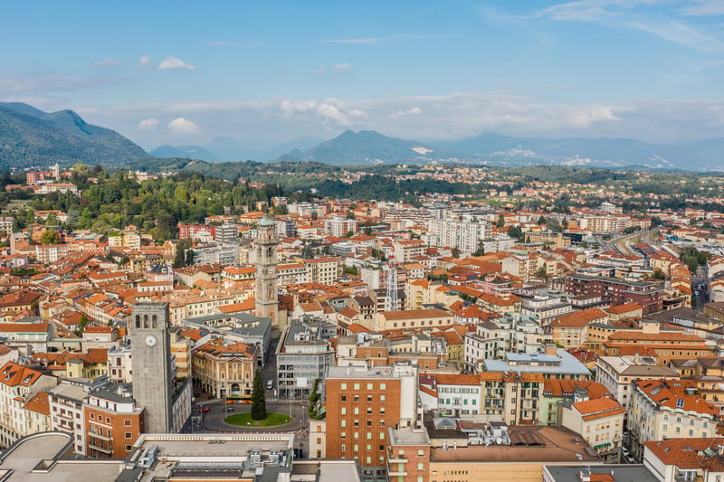 Pizza, pasta and great weather – what’s not to love about Italy? A one bedroom apartment in Varese in north west Italy will set you back €640 a month. Image: Adobe