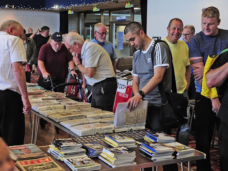 This years event had some of the oldest known FA Cup memorabilia to view. (Photo: Steve Riding)