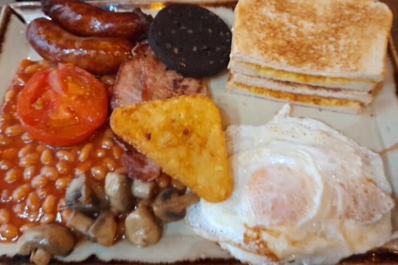 Several readers named Shiraz Palace as their favourite spot for a cooked breakfast. The Mediterranean and Middle Eastern restaurant serves up a Full English, small Full English, veggie Full English, and a Mediterranean cooked breakfast.