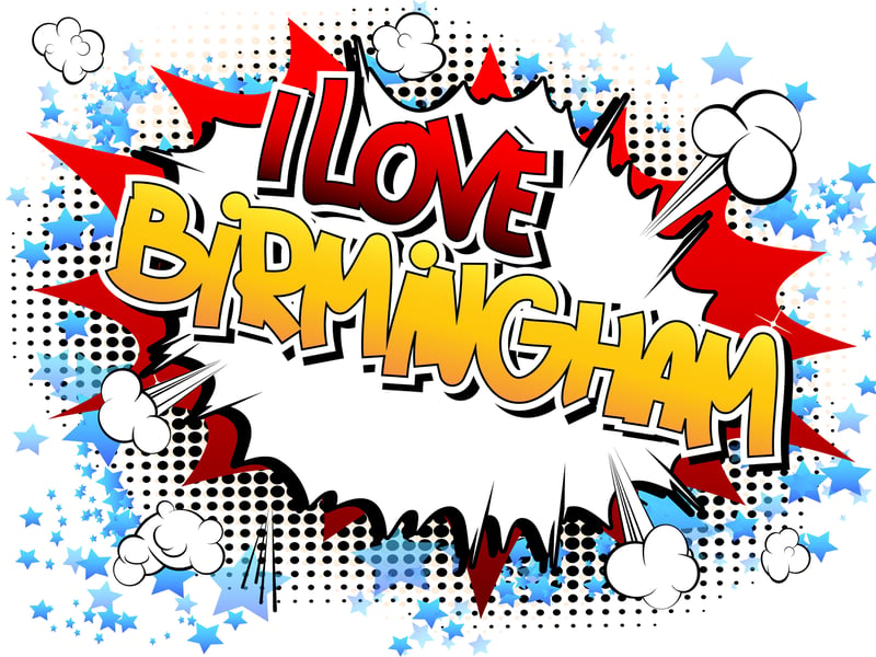 Unlike the Birmingham in Alabama, US - the Birmingham in England is pronounced without the “g” - so it’s just Birminham when you say it aloud. (Photo - noravector - stock.adobe.com)