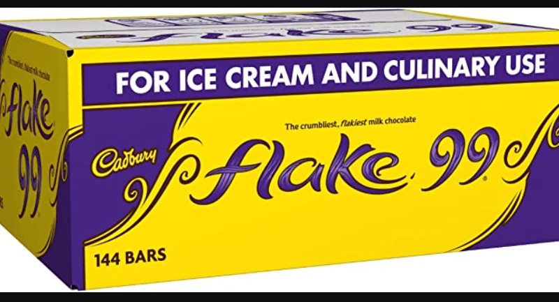 The Cadbury Flake, ideal for ice cream on a sunny day, was fourth in the list. It had 10,970 consumers in 2021