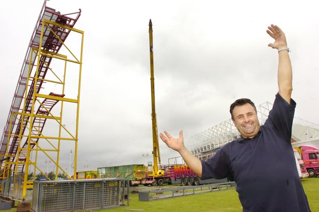 The 20-metre high Magic Mouse was the highest ever roller coaster seen in Sunderland when it came to Wearside 14 years ago.