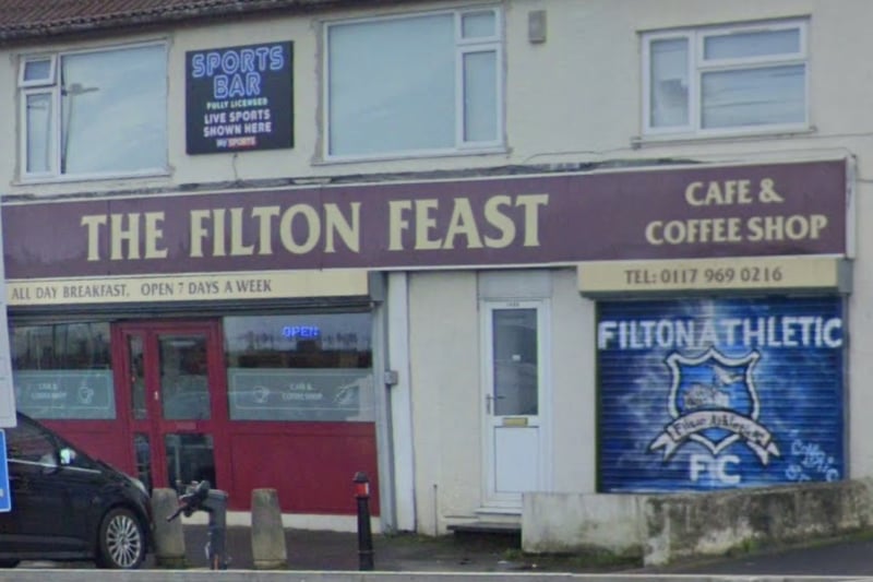Popular with Bristol Rovers fans lining their stomachs before a game, the Filton Feast serves a cracking cooked breakfast and it’s open six days a week.