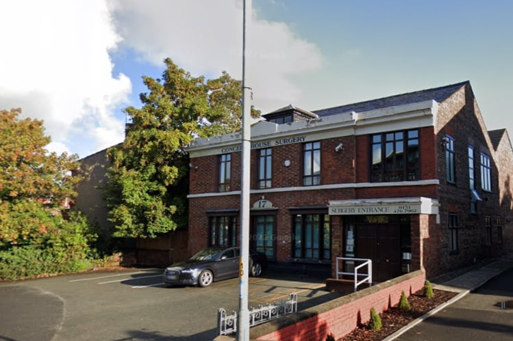 At Concept House Surgery, Bootle, 25.2% of patients surveyed said their overall experience was poor.