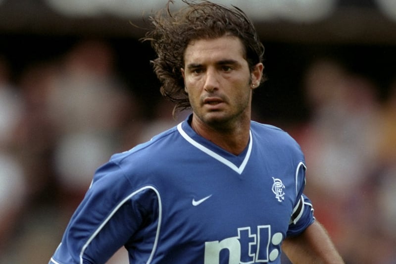The Italian defender was a big hit at Ibrox, winning no less than nine trophies with the club. He was recently inducted into the Rangers Hall of Fame and completes our centre-half pairing.
