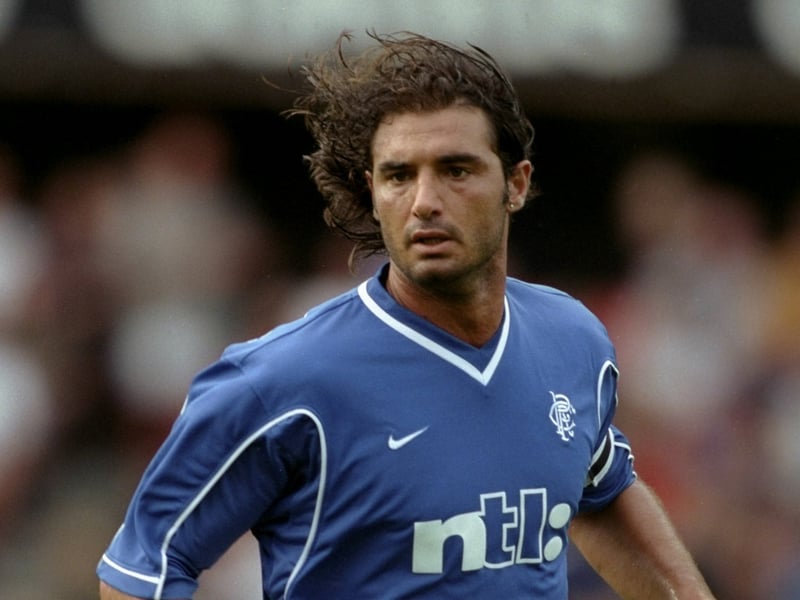 The Italian defender was a big hit at Ibrox, winning no less than nine trophies with the club. He was recently inducted into the Rangers Hall of Fame and completes our centre-half pairing.