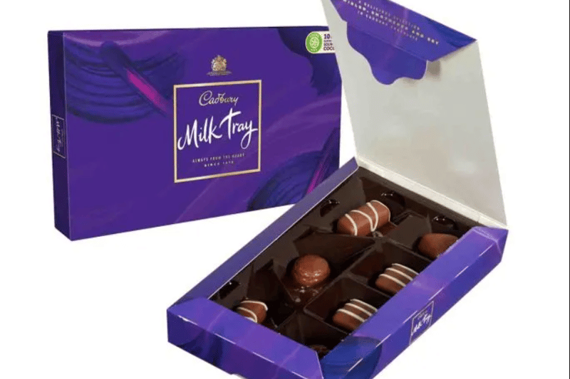 The Cadbury Milk Tray was the 10th most popular product in the four years 2018 and 2021, with 8,793 consumers in 2021