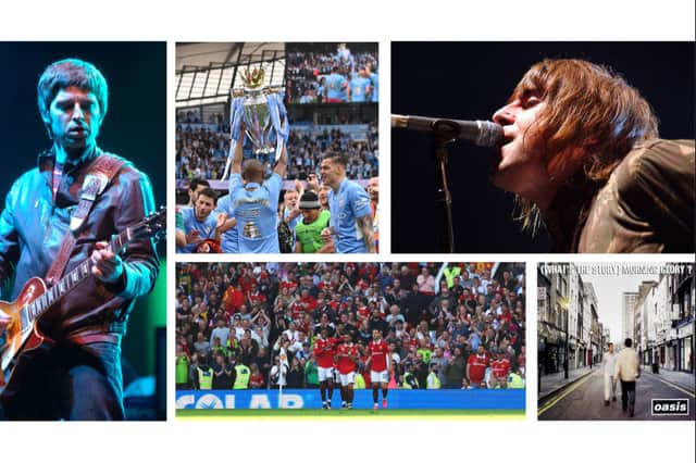 If you are a supporter of a Manchester football team and a fan of Oasis, there are plenty of London landmarks to visit. (Photos by Getty)