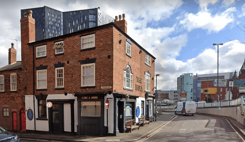 The Bull, a pub in Jewellery Quarter, is one of the oldest pubs in the city having been around since the 1800s. 
