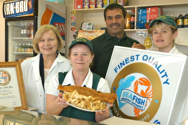 Fountain's fish and chip shop in Carley Hill won a Sea Fish Industry Award in 2005.