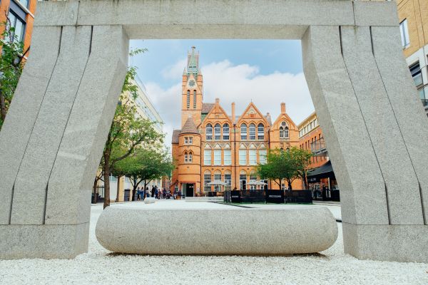 Home of the Ikon gallery, this square gets its name from Oozells st - which used to run here before the development. This is a wonderful open space with restaurants and more. (Photo - West Midlands Growth Company)
