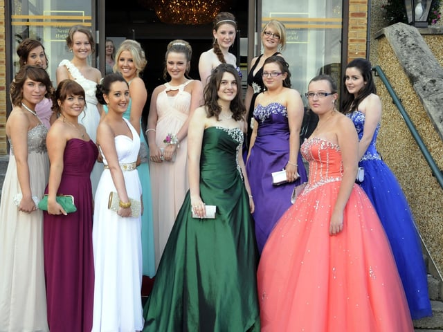 So many wonderful styles for the 2012 Venerable Bede prom.