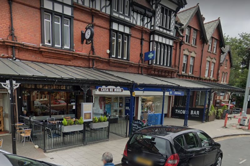 Casa de Moor in Heaton Moor has a variety of breakfast options, including a full English for £11.95. Credit: Google Maps