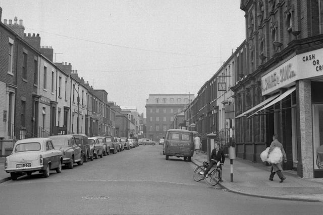 How the street looked in 1963. Does it bring back memories for you?
