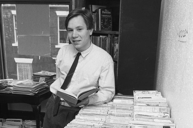 Keith Thompson had a helping hand from The Prince's Trust to open his book shop, the Book Loft in 1986.