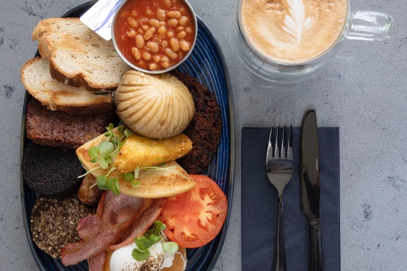 A big hit with customers is  Stailinn Scottish Kitchen’s build your own breakfast. 