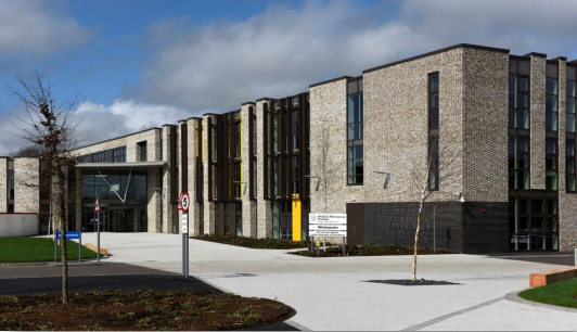 The facade of Kilmarnock Academy. Kilmarnock ranks sixth highest in terms of the UK's top ten housing markets, according to Zoopla, with house price growth of 2.6 per cent