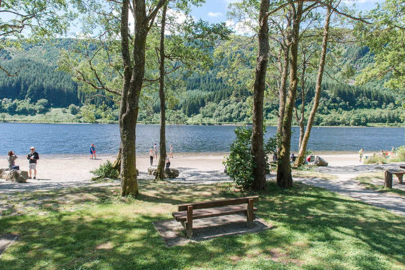 Another loch located near Callander, Loch Lubnaig  is a great spot for experienced swimmers. 