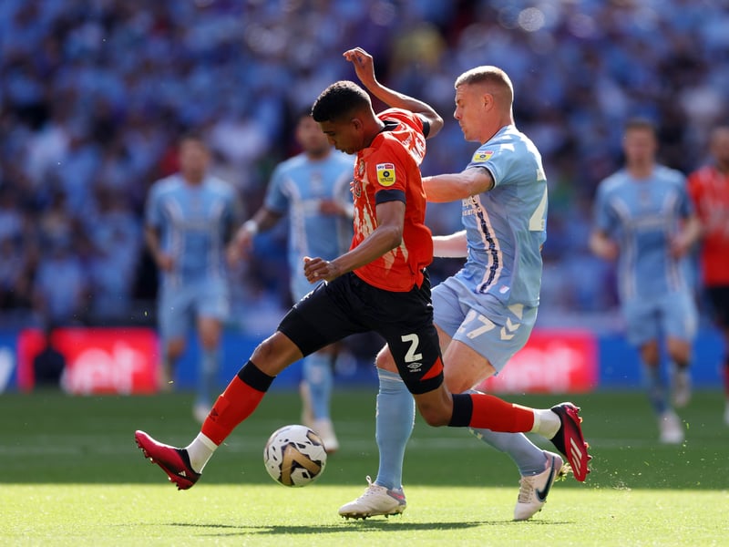 Drameh featured prominantly in Luton’s promotion season and the Hatters are said to want a permanent deal. Fellow promotees Burnley are also said to be interested. Drameh’s futue looks to be away from Elland Road.