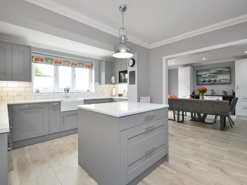 Modern fitted kitchen