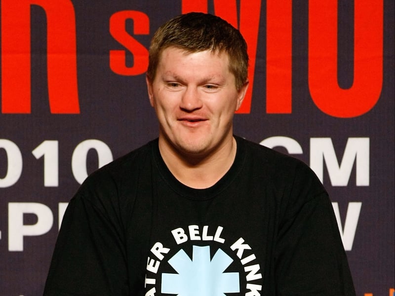 23 images of Ricky Hatton through the years