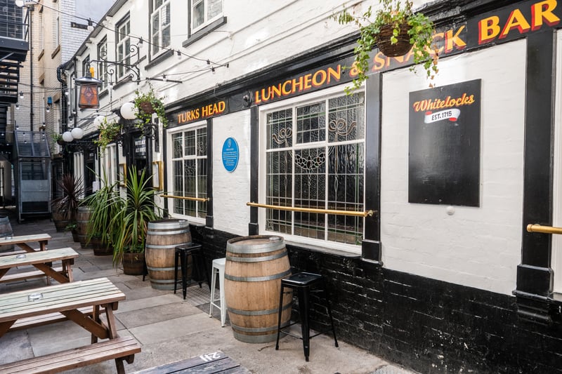 Hidden away in a narrow alley on Briggate is Whitelocks, which prides itself on being the oldest pub in Leeds. Many of our readers enjoy a pint in the beer garden of this classic pub and its neighbour Turks Head.