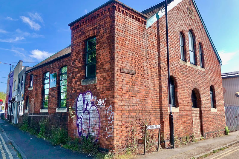 This former chapel on the corner of Victoria Road and Chapel Street is now home to Aery, a Bristol-based aromatherapy and fragrance business.