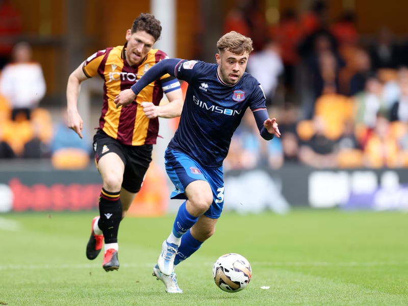 Now 23 years of age, it’s likely McCalmot will be sold after a loan spell with Carlisle, where he won promotion.