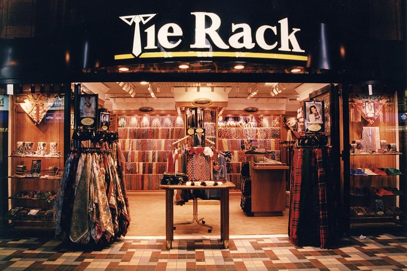 Tie Rack was the premiere destination for all different kinds of ties, whether they be swish, swanky, or downright weird.