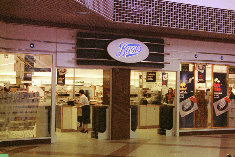 You can still find a Boots on the ground-floor of St Enoch - making it one of the oldest shops within the 34 year old centre.
