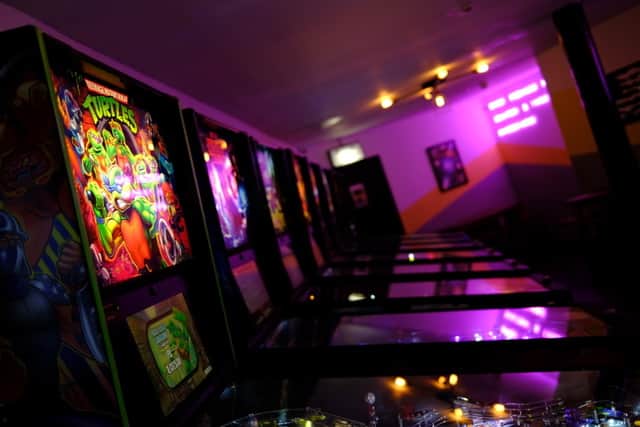 Tilt has pinball machines for customers to enjoy. The bar has a 4.6 rating from 1,089 reviews. One customer wrote: “Great selection of beers, knowledgeable staff, nice atmosphere.”