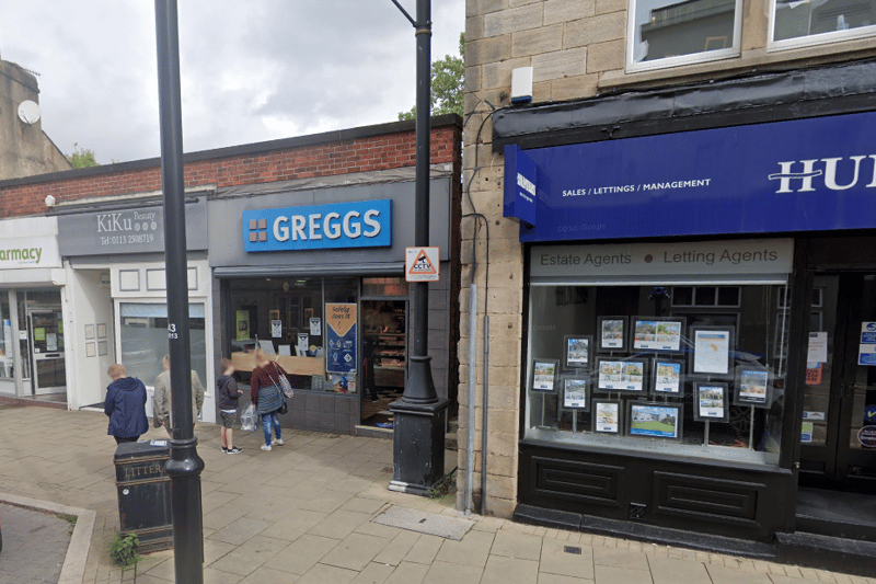 One reviewer said about the second best rated Greggs: "Excellent shop, great staff, great bacon and sausage sandwiches."