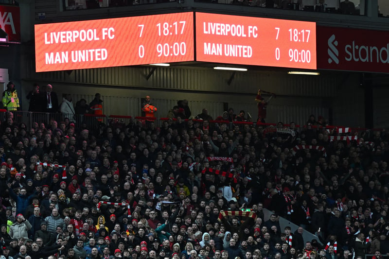Last season saw an incredible and unexpected 7-0 win over United, but we don’t expect history to repeat itself here.