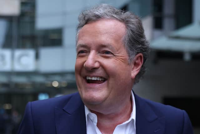 In his witness statement, Harry attacked Piers Morgan who left Good Morning Britain after saying he did not believe claims made by the Duchess of Sussex during her and Harry’s explosive Oprah Winfrey interview (Photo by Hollie Adams/Getty Images)