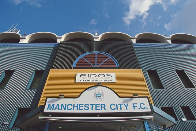 A general view outside of Maine Road, home of Manchester City before an FA Carling Premiership match between Manchester City and Southampton on March 3, 2001 in Manchester, England. (Photo by Alex Livesey/Allsport/Getty Images)