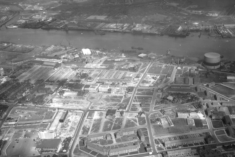 Here is a expansive shot of Jarrow in 1963.