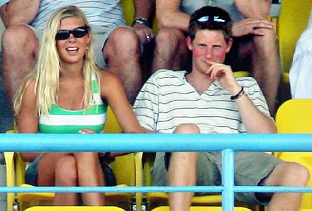 Prince Harry and his-then girlfriend Chelsy Davy pictured in 2007 (Image: AFP via Getty Images)