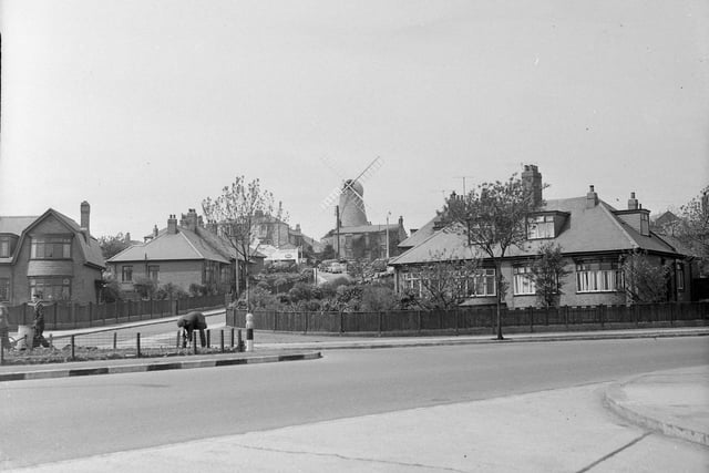 Housing in the Fulwell Mill area in 1955.