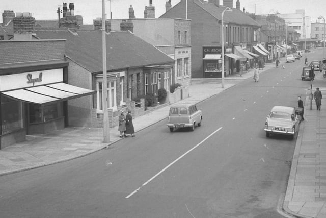 Here is a view of Sea Road in 1958.
