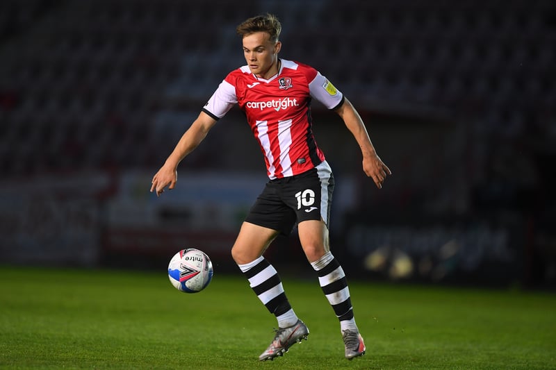 Exeter City are awaiting the decision of Collins and whether he will stay at the club. No deadline has been placed on them, but you’d expect a decision soon. He missed just one game last season, and got four goals and two assists. He’s only ever been at Exeter, and perhaps is most likely to re-sign but could Rovers persuade him?