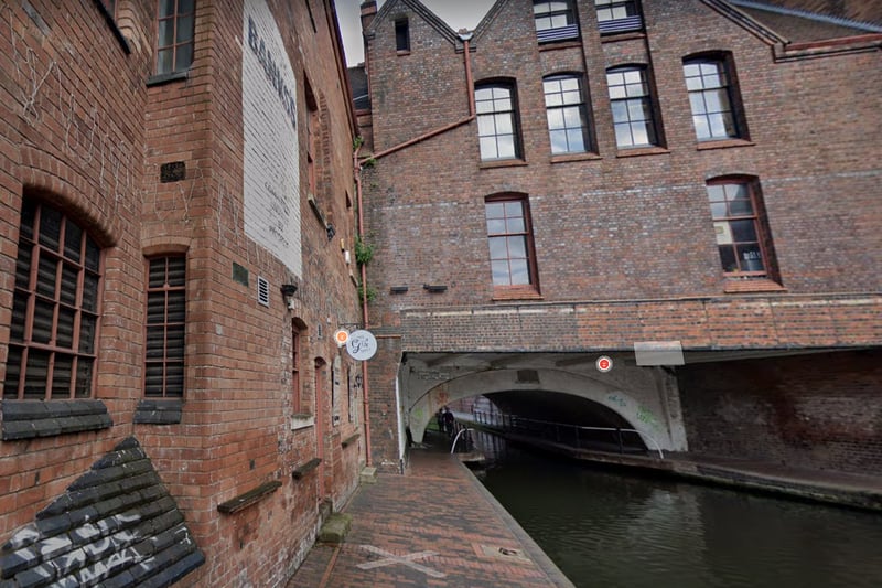 The Gin Vault is an independent bar in the heart of Birmingham’s historic Canal area. They offer 350+ gins, perhaps one for every day of the year, at this relaxed venue. (Photo - Google Maps)