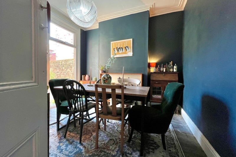 “There is a chic separate formal dining room, perfect for enjoying meals with family and friends.”