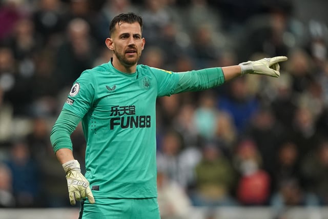 Experienced goalkeeper Martin Dubravka, loaned to Manchester United last season, made one Premier League start for Newcastle United last season. Dubravka has two years left on his deal, but the 34-year-old may want first-team football elsewhere. (Pic: Getty Images)
