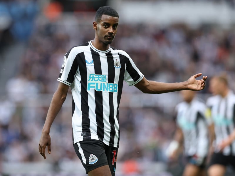 Alexander Isak had a phenomenal first season at the club. After recovering from an early-season injury, the striker showed just why the club paid £60million for him last summer. He also showed he can play on the left when needed. (Pic: Getty Images)