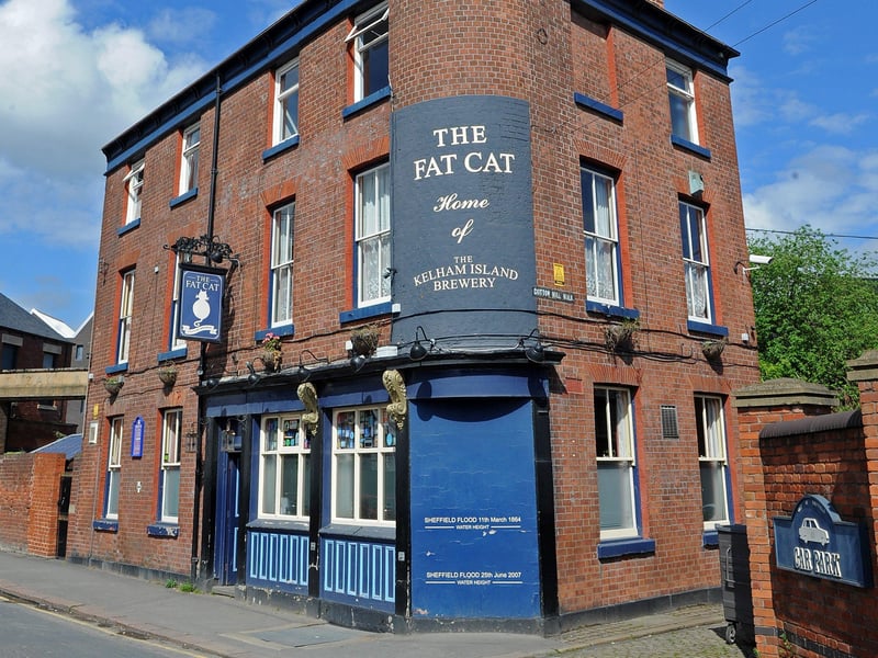 The Fat Cat in Kelham Island is one of the areas most popular bars.