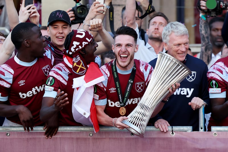 The Irons ended a 58-year wait for European glory by winning the Europa Conference League.