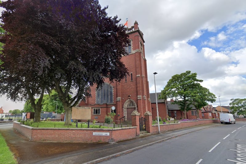 The landmark building started as a Methodist church and later served as a Sikh temple and now, it will be auctioned in July.  (Photo - Google Maps)