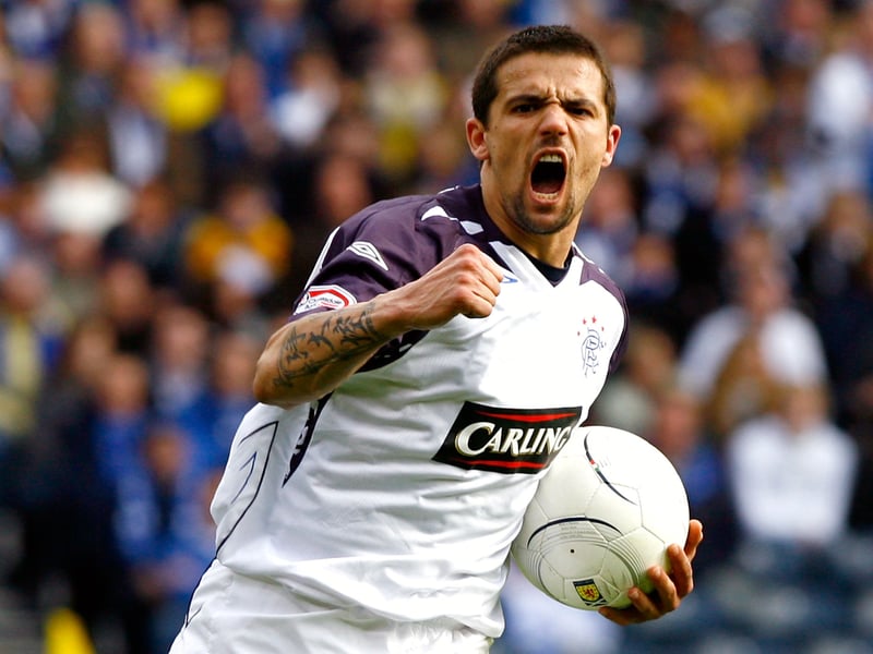 Loved by the Ibrox faithful, his winning penalty in the UEFA Cup semi-final against Fiorentina will go down in Rangers folklore. A key player for the Gers during the 21st century and one of the most loved.