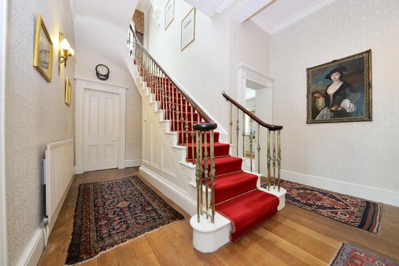 Staircase leading to first floor